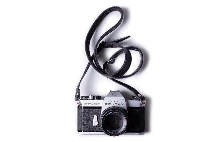 Adjustable Leather & Felt Camera Strap - Image 10