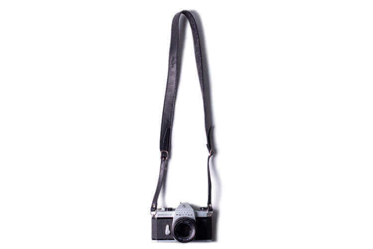 Adjustable Leather & Felt Camera Strap - Image 9