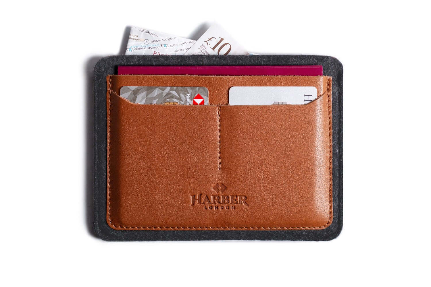 Flat Leather Passport Holder - Image 13