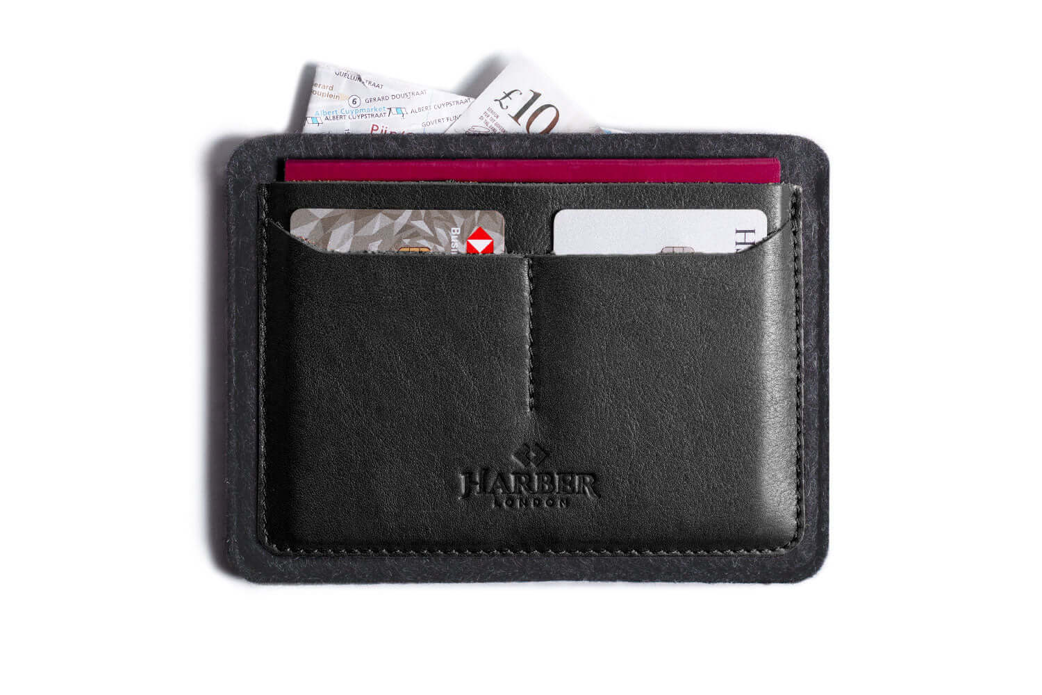 Flat Leather Passport Holder - Image 7