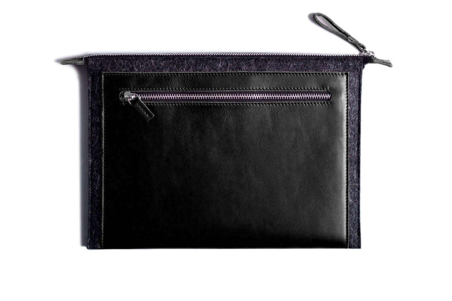 Folio Macbook Leather & Felt Sleeve - Image 8