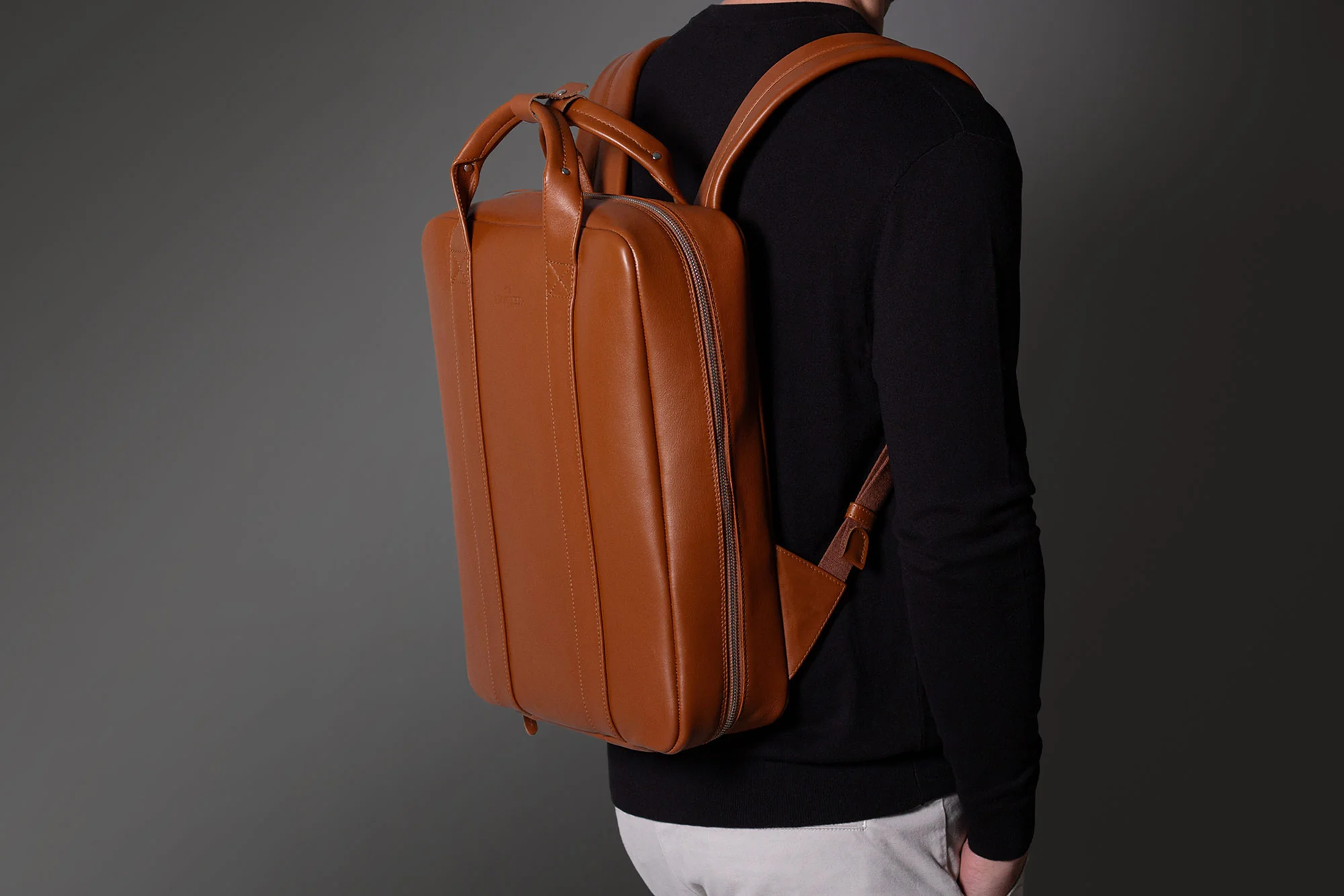 Leather Backpack - Image 3