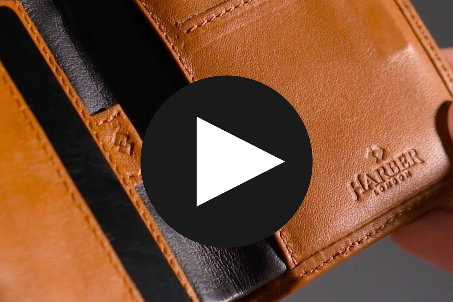 Leather Bifold Wallet with RFID Protection - Image 36