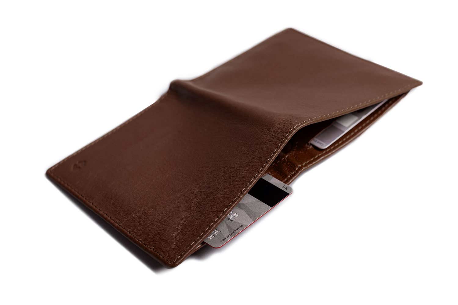 Leather Bifold Zip Wallet with RFID Protection - Image 12