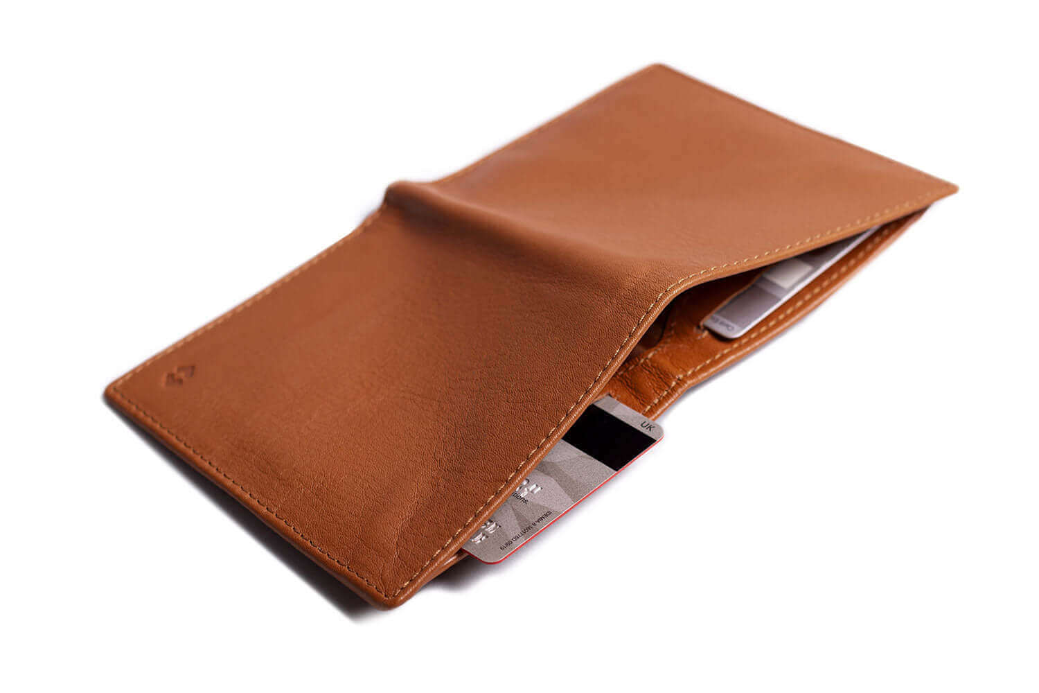 Leather Bifold Zip Wallet with RFID Protection - Image 6