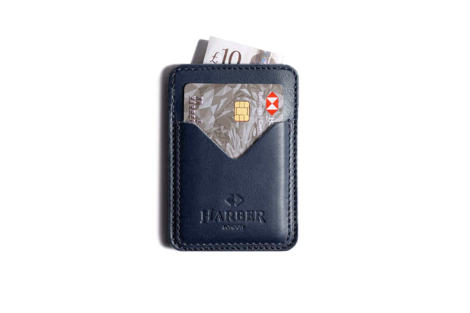 Classic Leather Card Holder - 3 Pocket - Image 7
