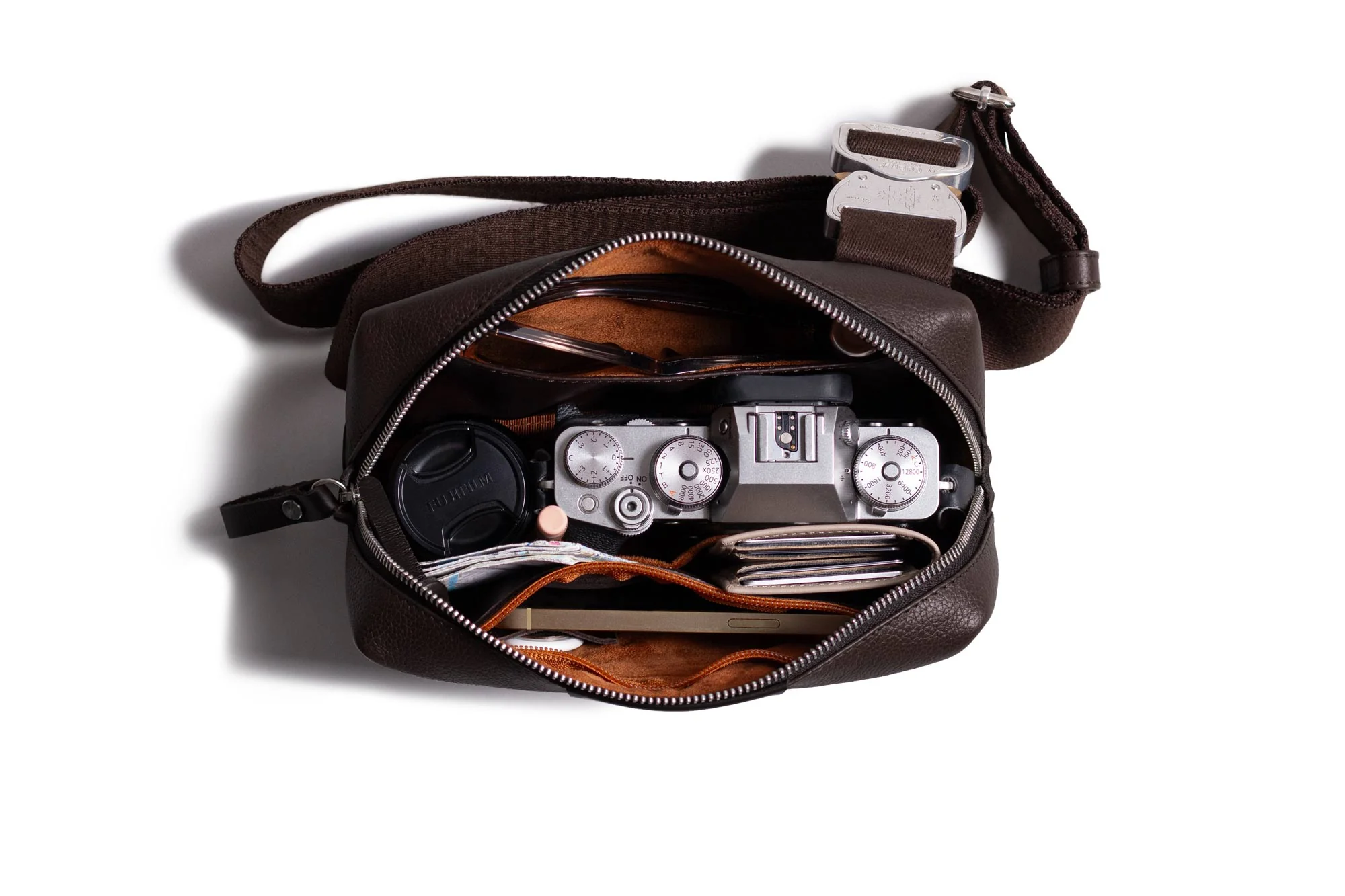 Leather Crossbody Bag - Image 10