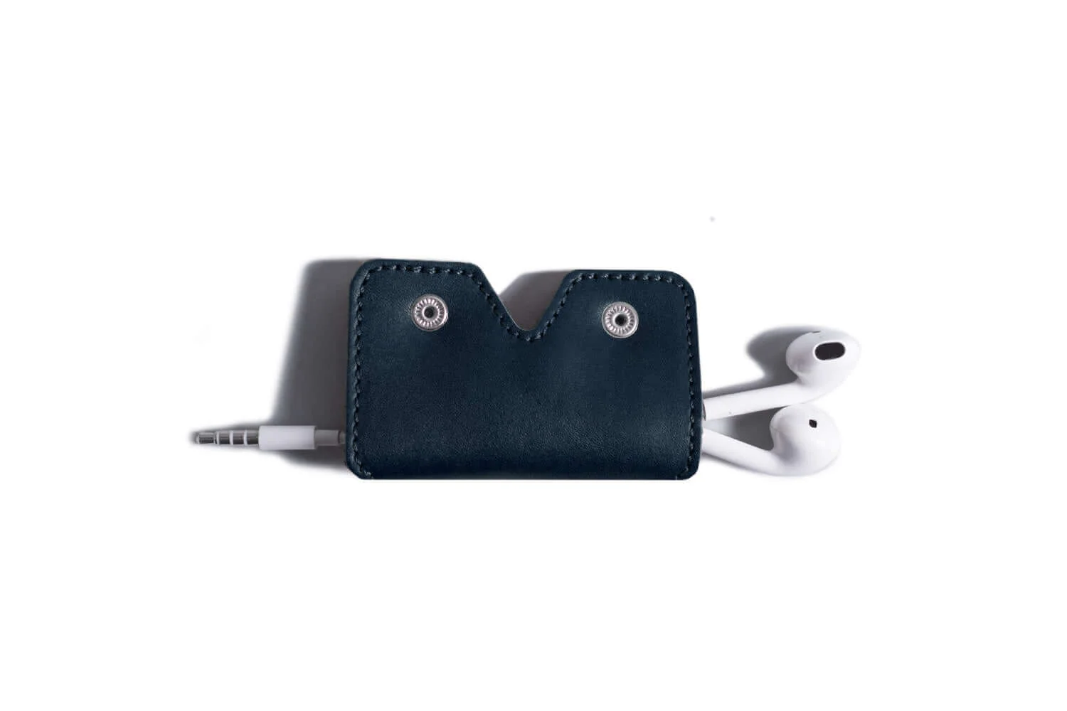 Leather Earphone Cord Wrap Case - Image 6
