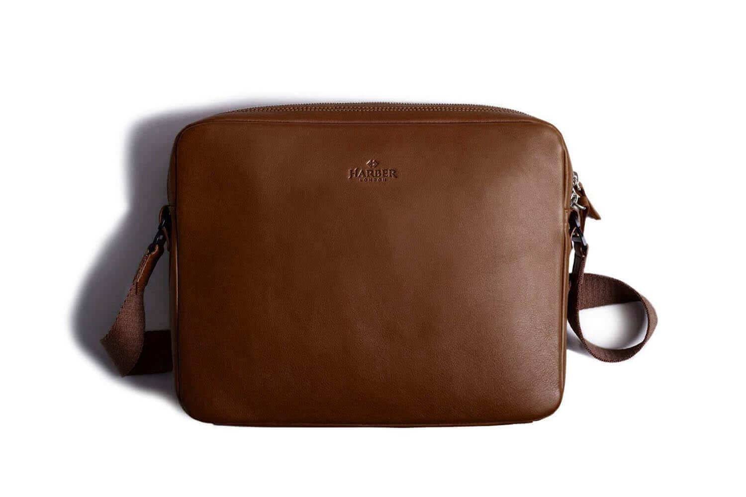 Leather Messenger Bag for iPad - Image 13