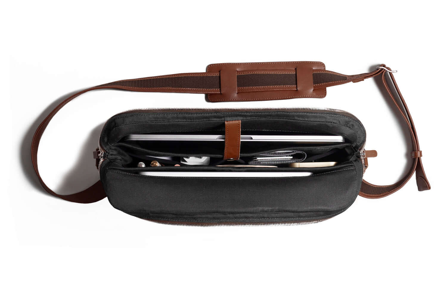 Leather Messenger Bag for MacBook - Image 14