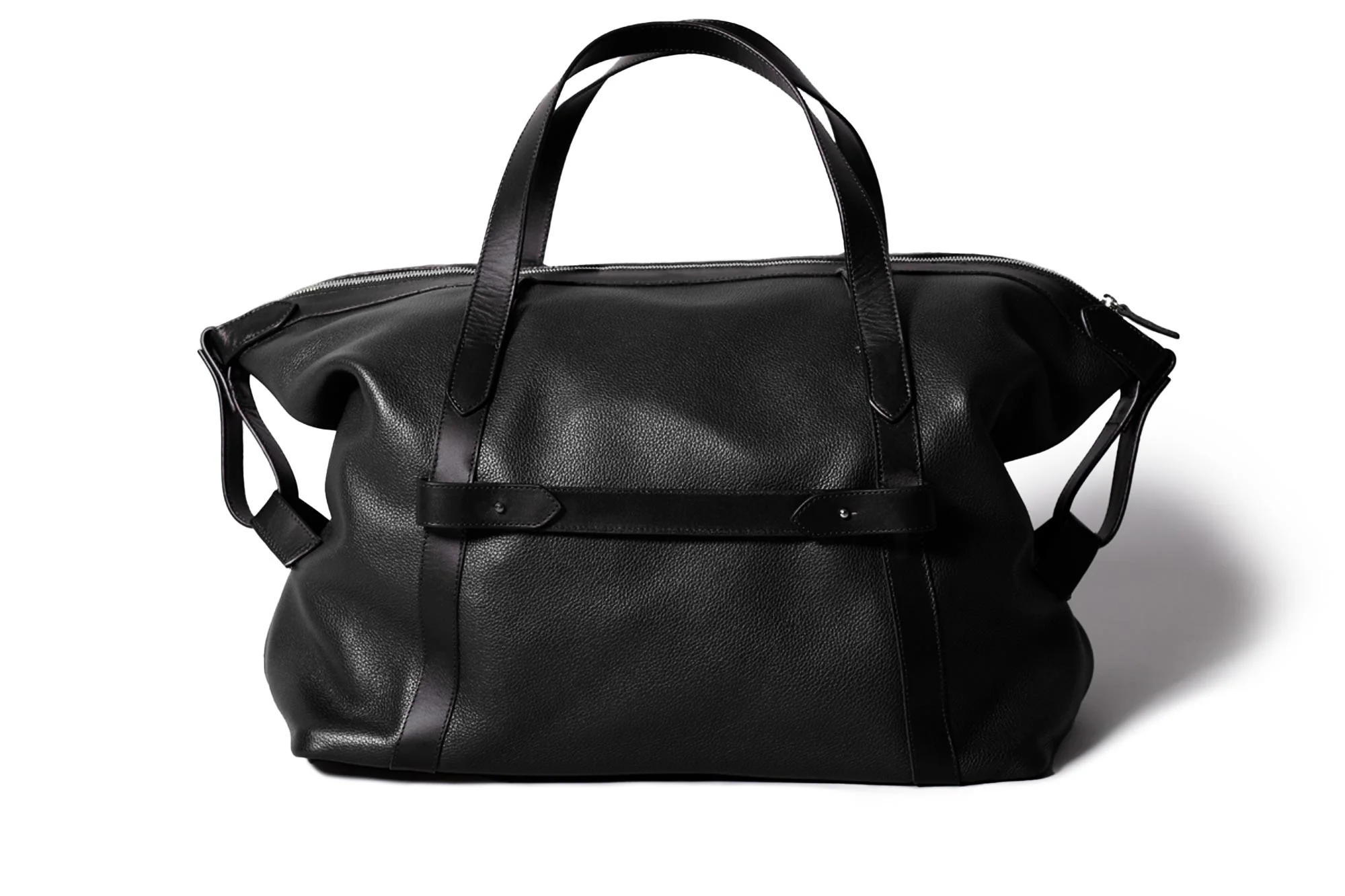 Leather Overnight Bag - Image 10
