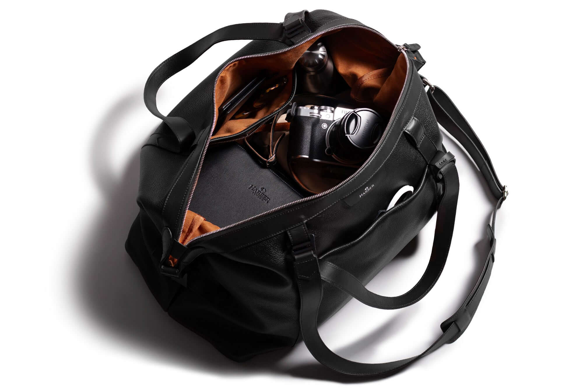 Leather Overnight Bag - Image 7