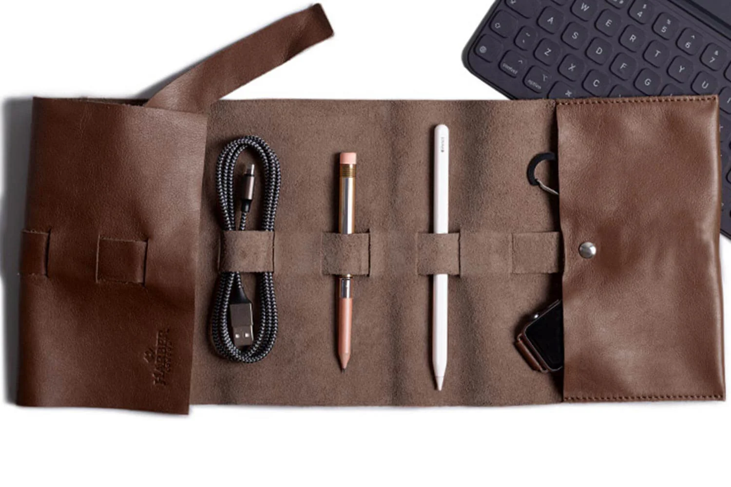 Leather Rollup Cord & Tools Wrap - Image 10