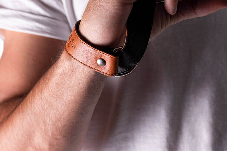 Leather Slide Camera Wrist Strap - Image 5