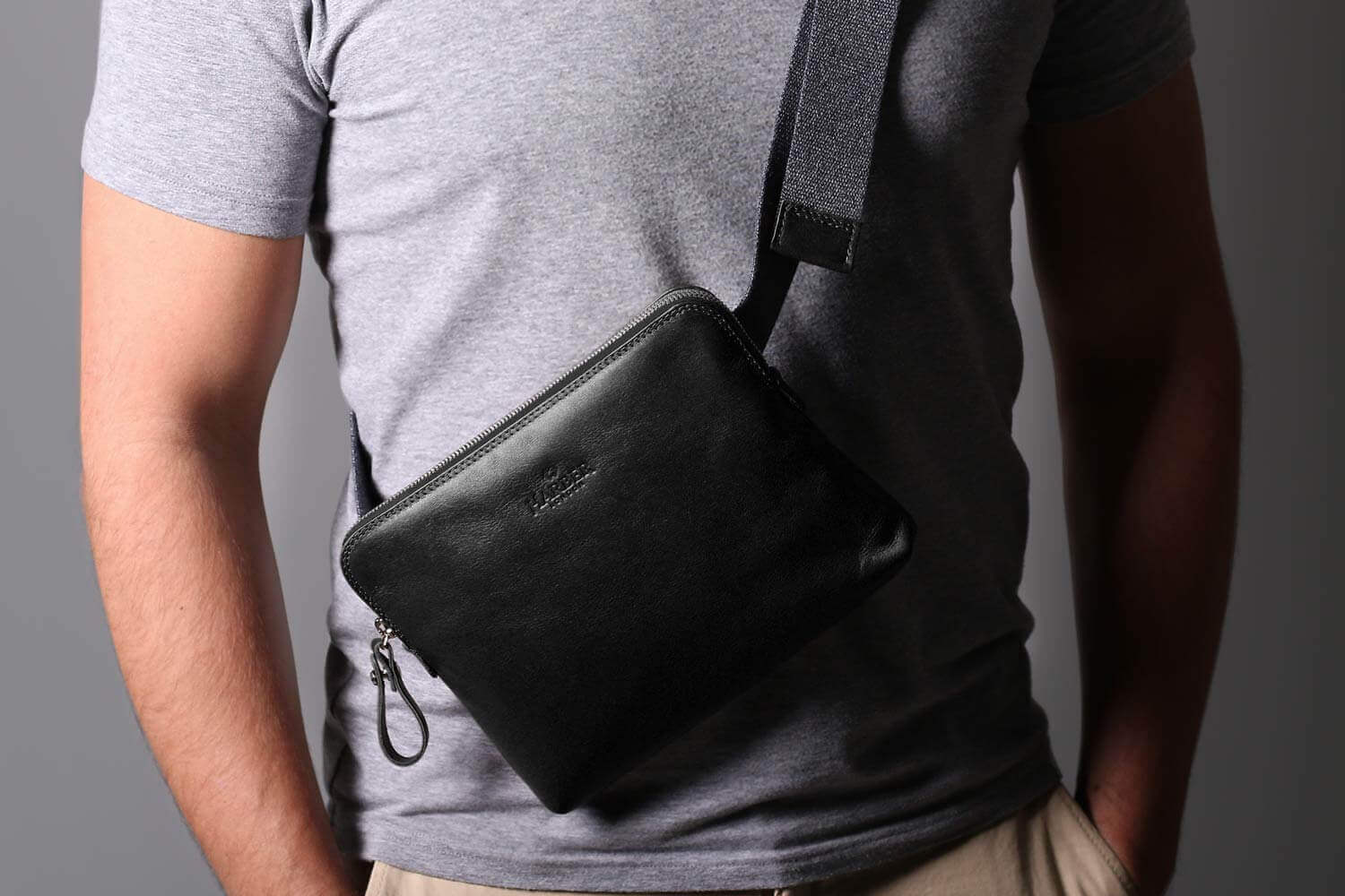 Leather Sling Bag - Image 10