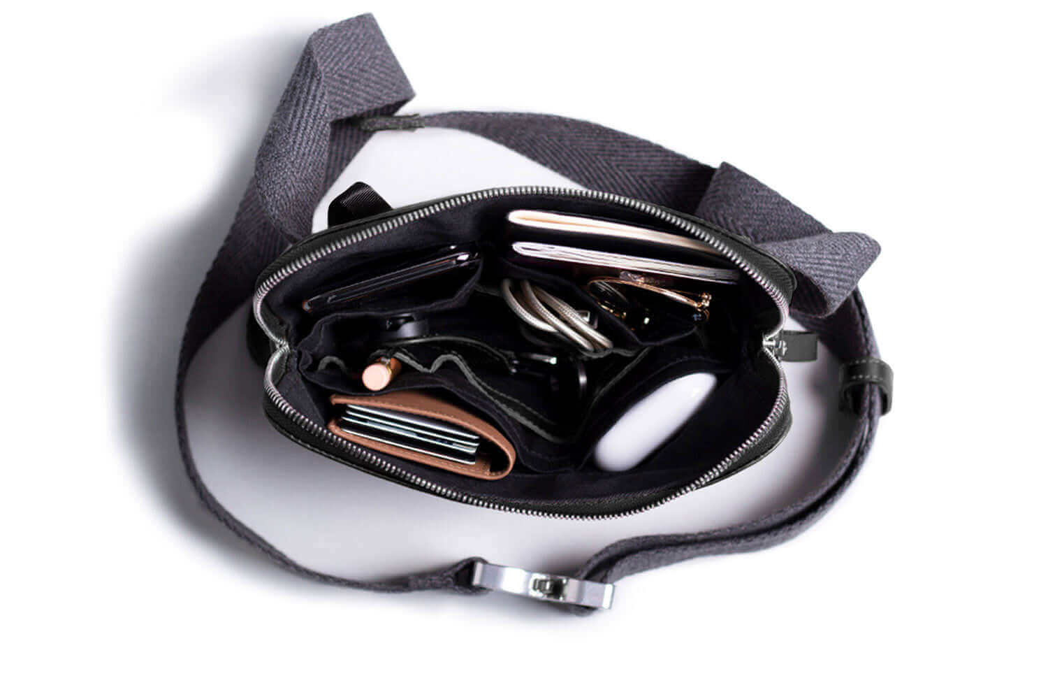 Leather Sling Bag - Image 11