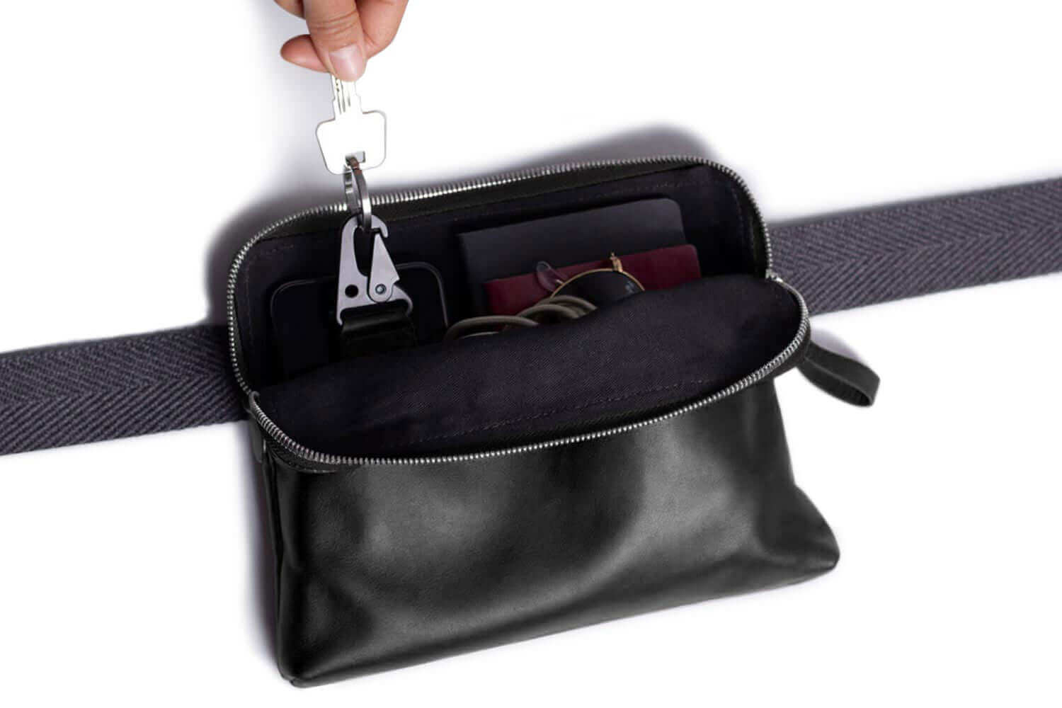 Leather Sling Bag - Image 13