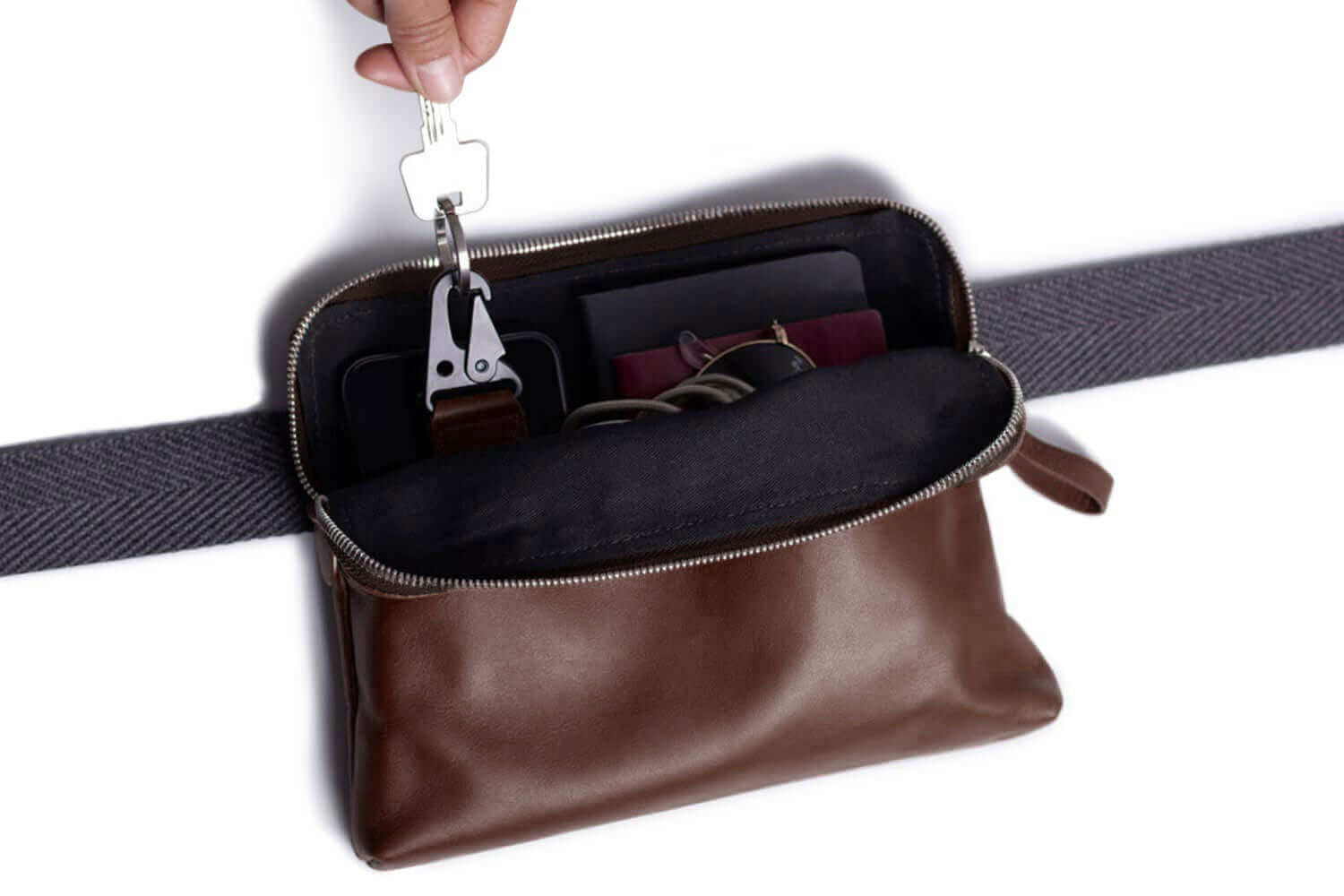 Leather Sling Bag - Image 20