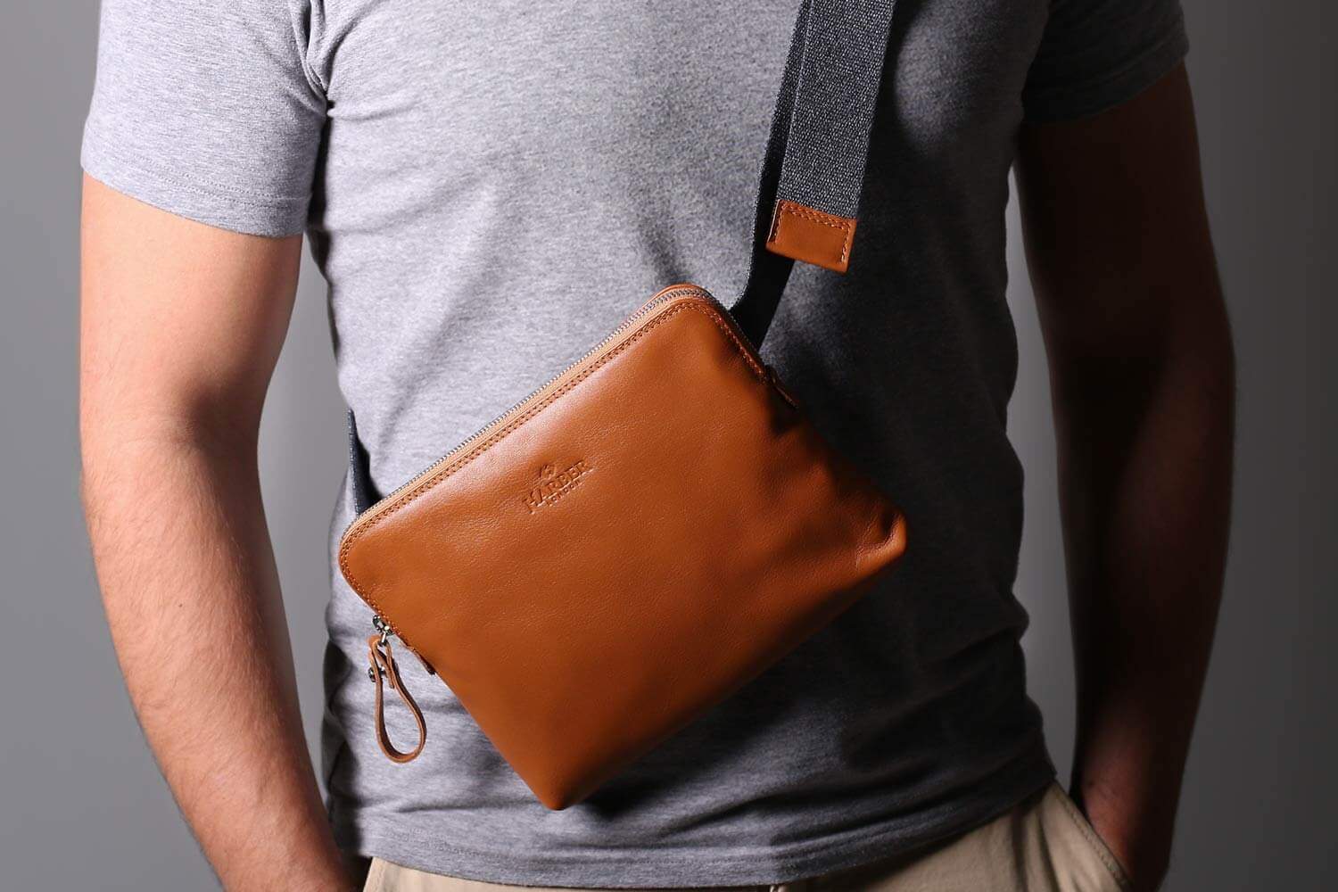 Leather Sling Bag - Image 3