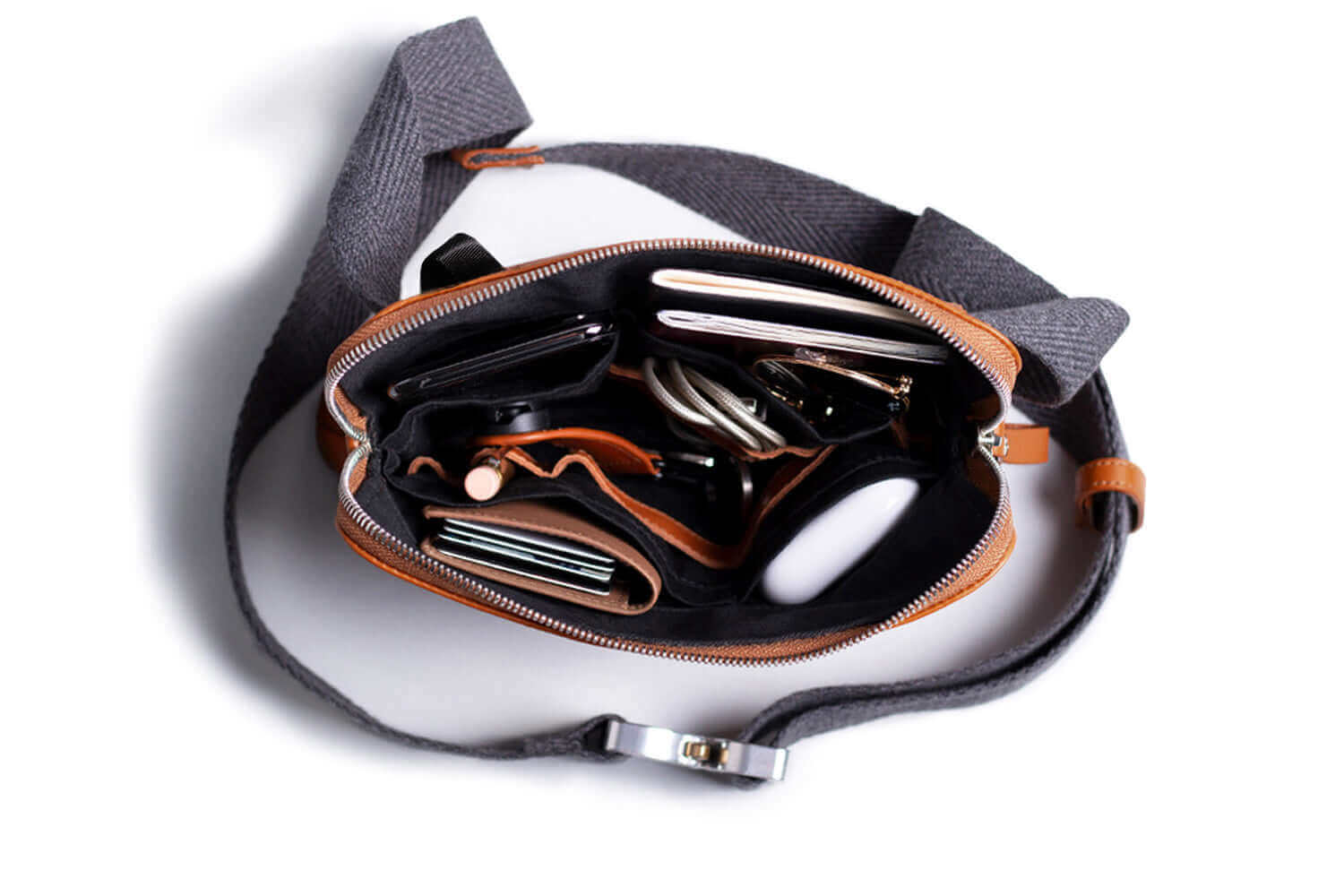 Leather Sling Bag - Image 4