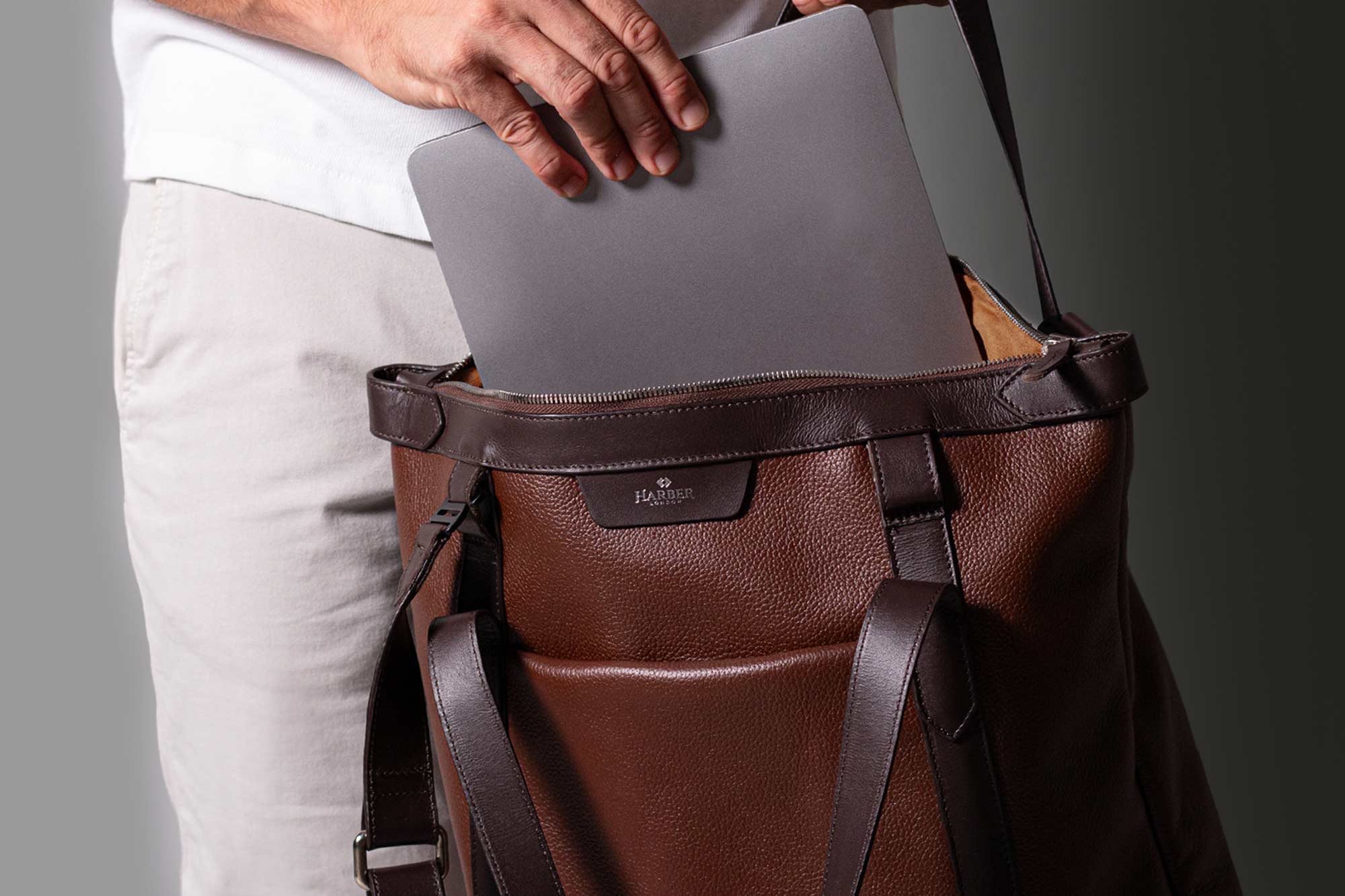 Leather Tote Bag - Image 6
