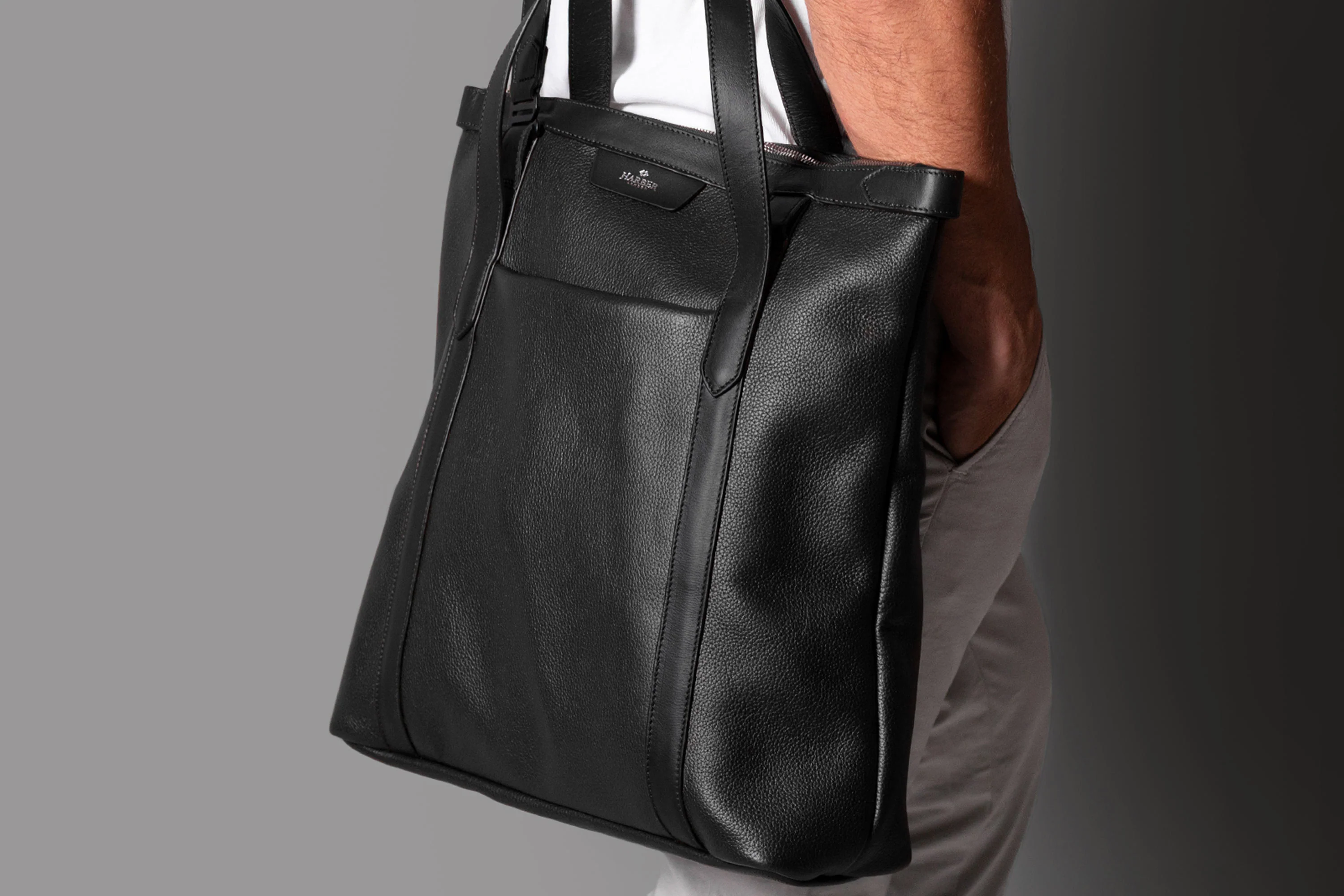 Leather Tote Bag - Image 9