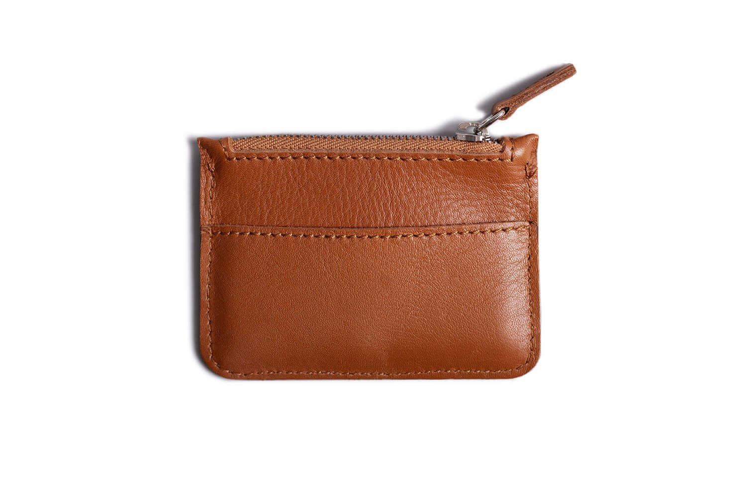 Leather Zip Coin Wallet - Image 3