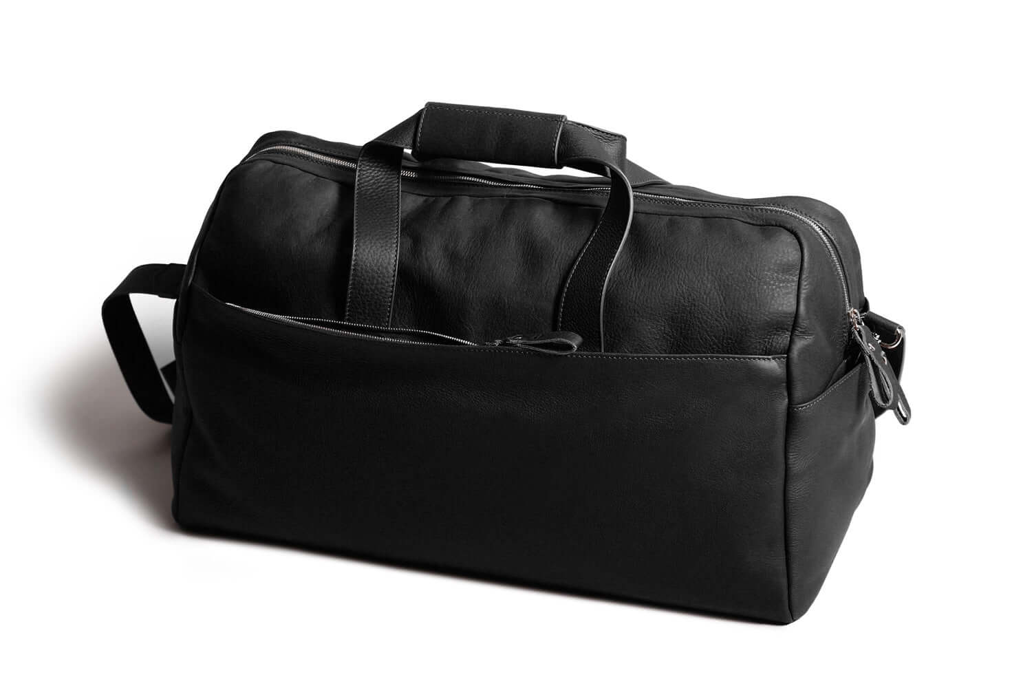 Leather Weekender Bag - Image 10