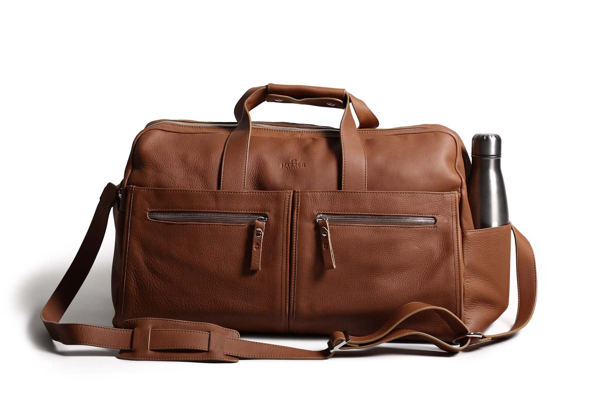 Leather Weekender Bag - Image 4