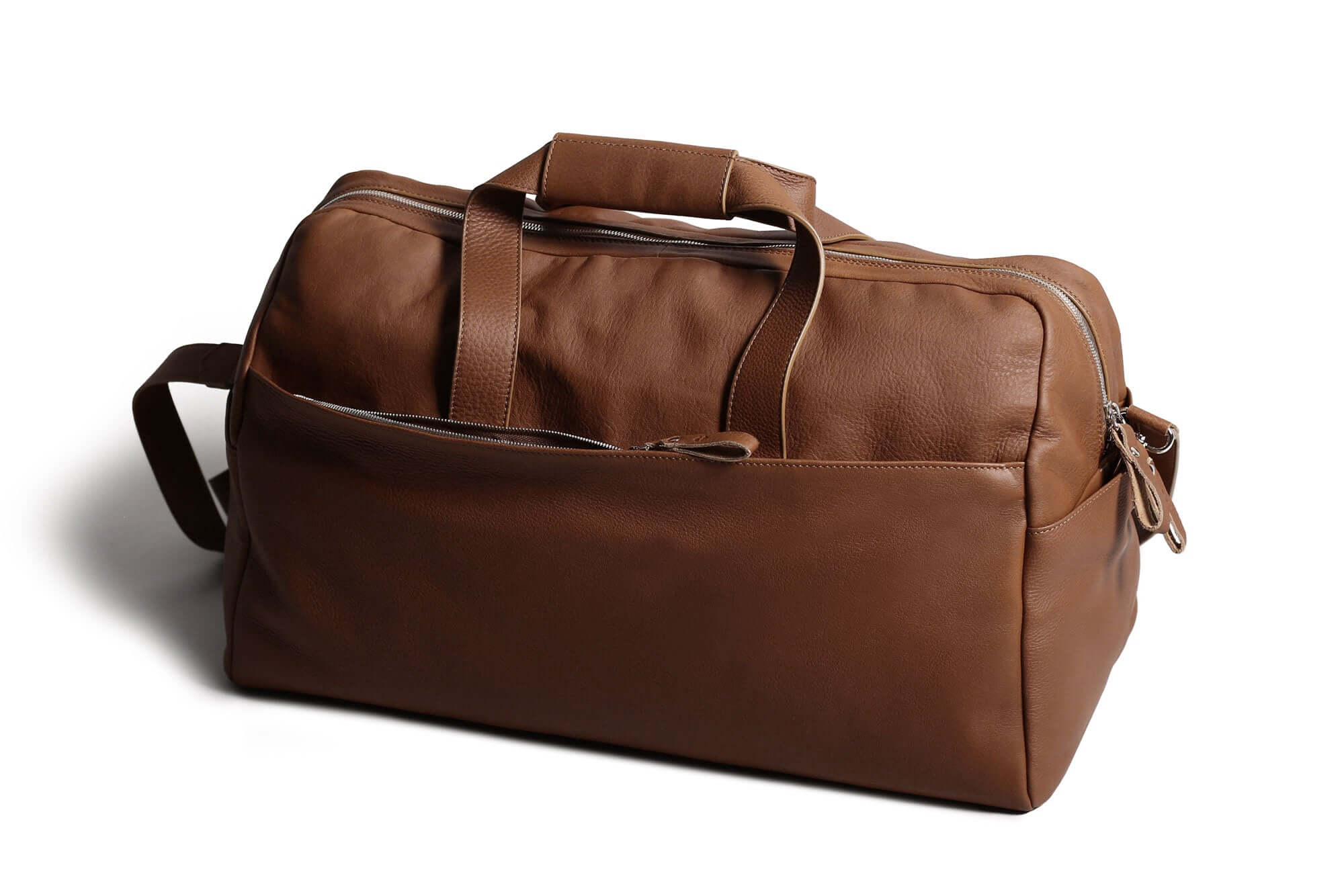 Leather Weekender Bag - Image 5