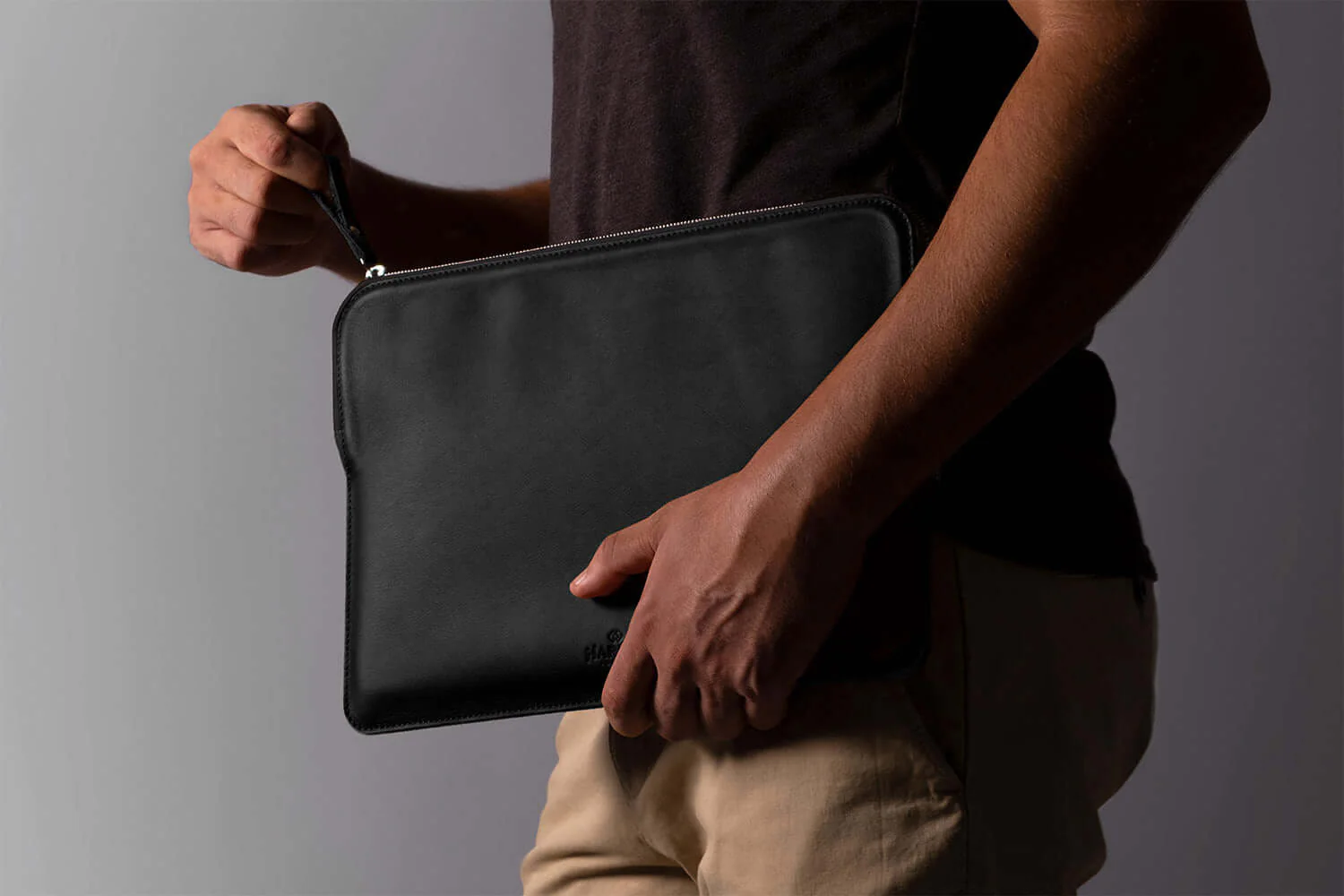 Slim Leather Folio Laptop Case No. 7 - Image 13