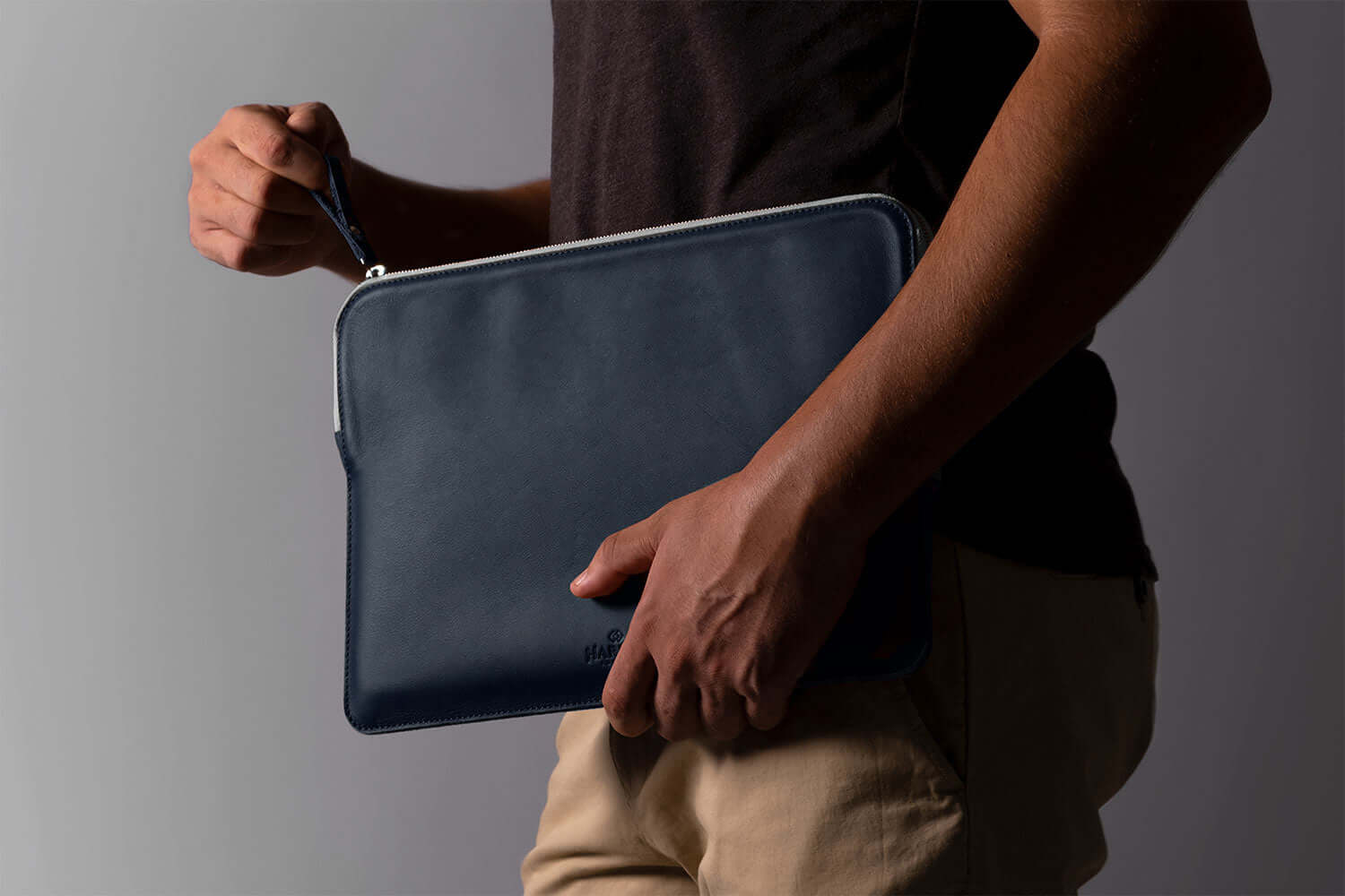 Slim Leather Folio Laptop Case No. 7 - Image 8
