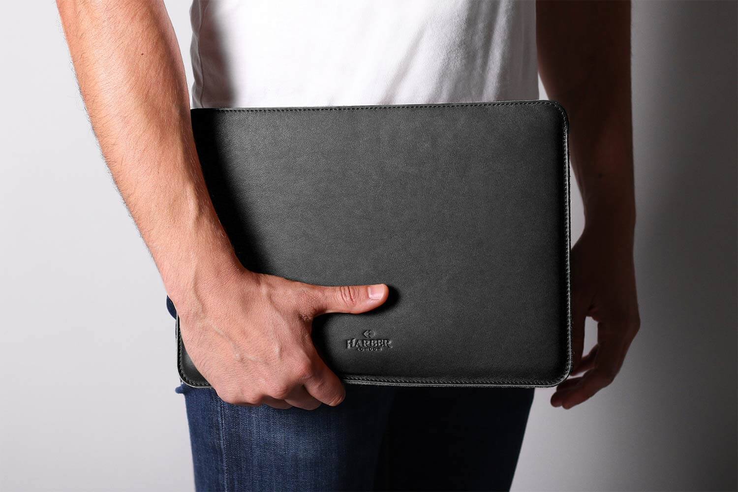 Slim Leather MacBook Sleeve Case - Image 18