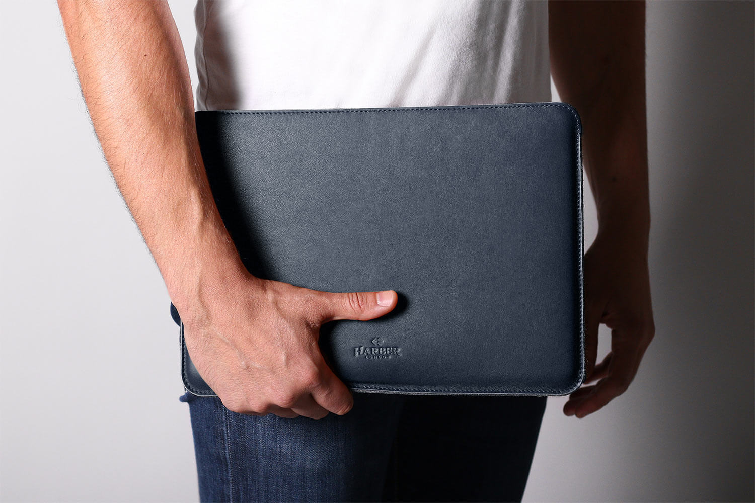 Slim Leather MacBook Sleeve Case - Image 8
