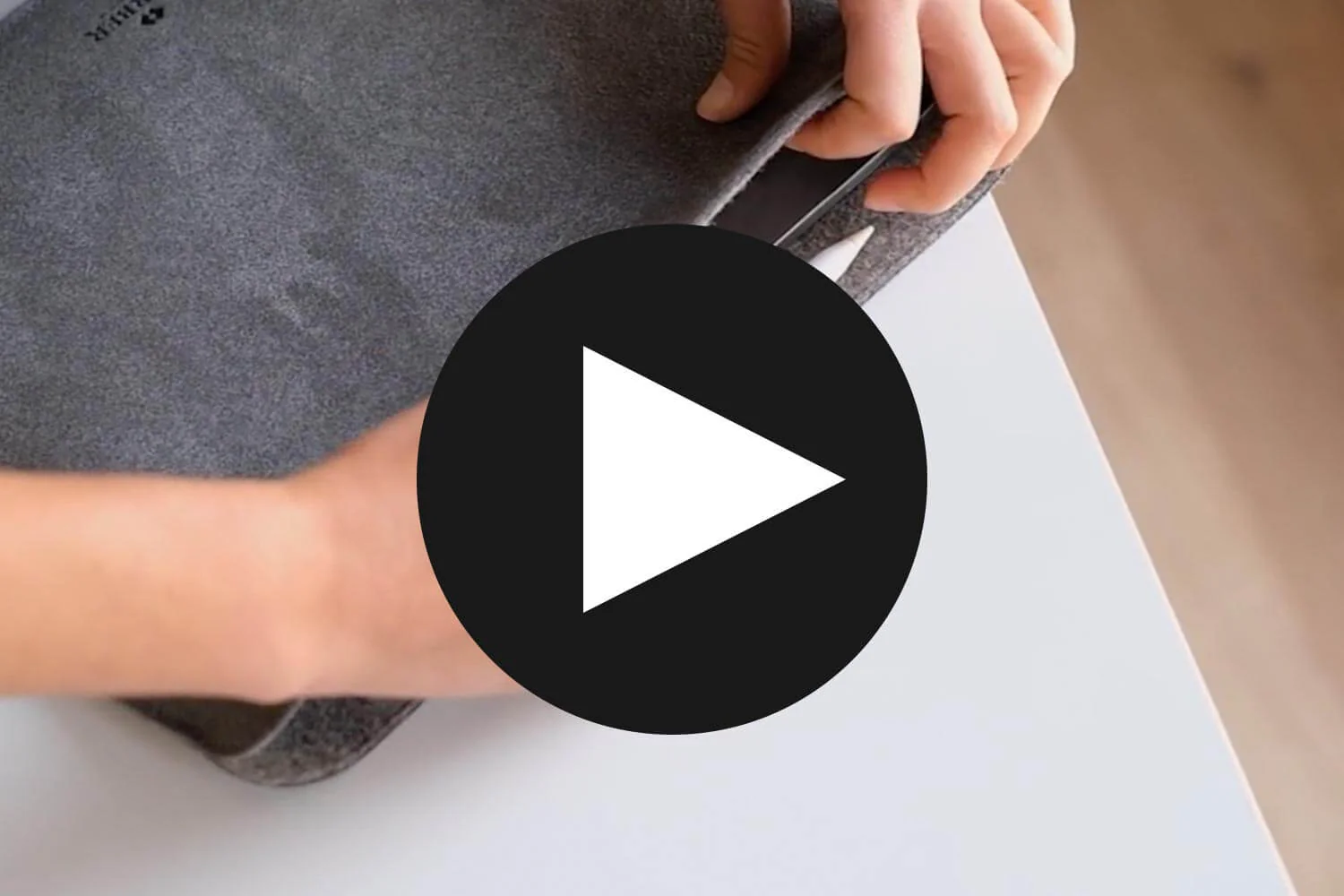 Slim Microfibre iPad Pro EVO with Apple Pencil Holder - Image 6